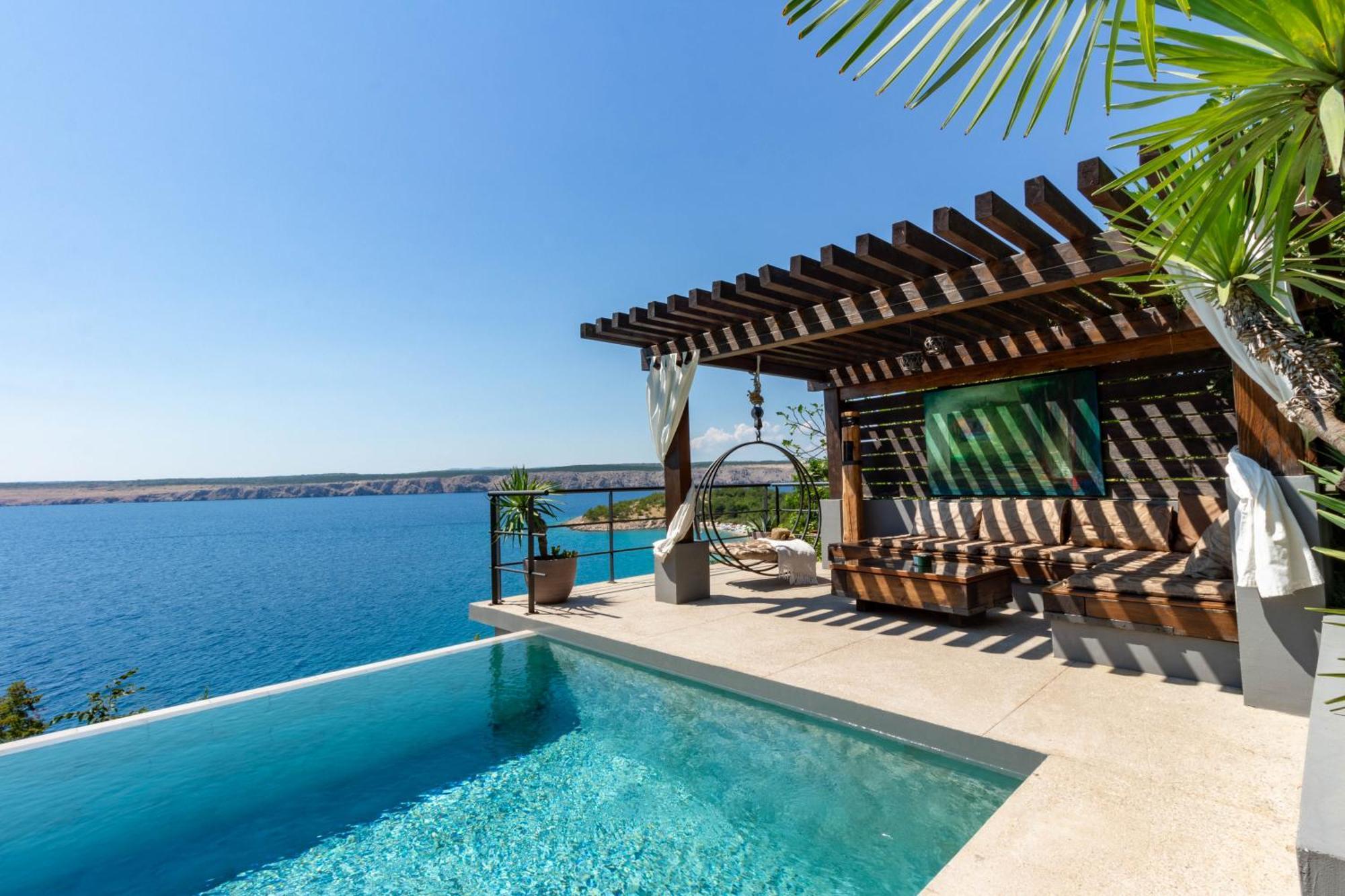 Artistic Beach House With Pool Jadranovo Exteriér fotografie
